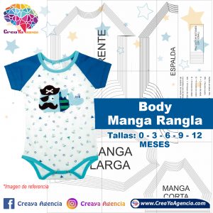 Body Manga Rangla CreaYa Agencia